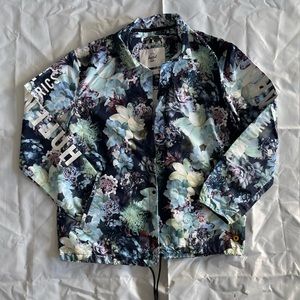 Herschel Supply floral pattern windbreaker